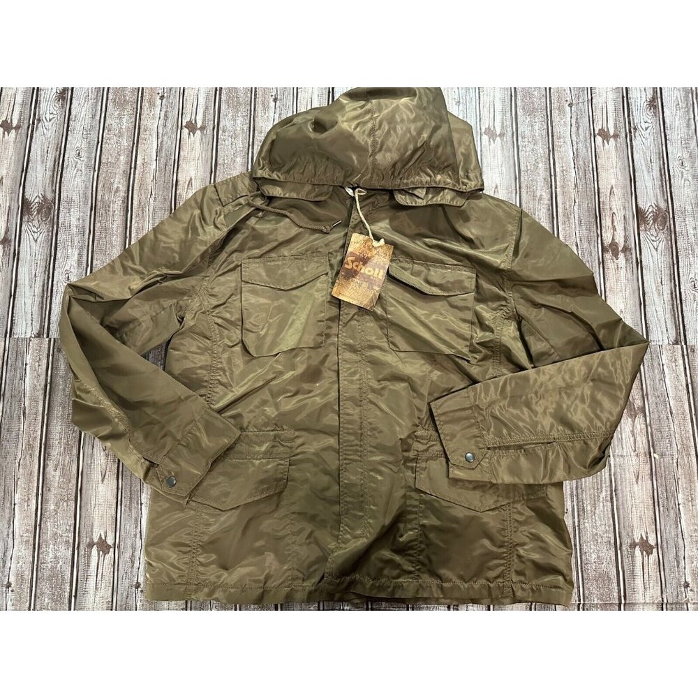 Schott NY Civ/Mil1913 Full Zip Hooded Jacket Size 3XL NWT